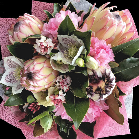Unique arrangements that are custom made for you using fresh and seasonally available flowers.