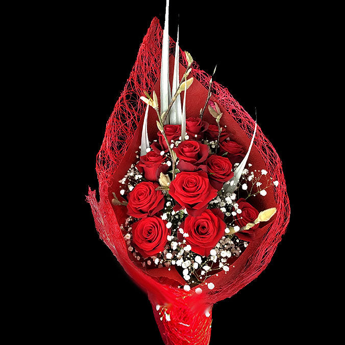12 Red Roses Design 12 Red Roses – Teresa Brough Designer Florist